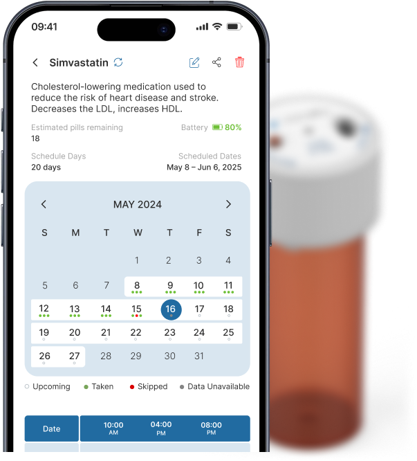 mindRx Smart Pill Bottle